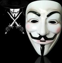Mascara V De Vingança Anonymous Vendetta Guy Fawkes Hacke