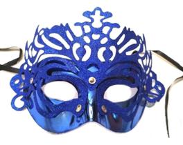 Máscara Veneziana Arabesco Luxo para Carnaval e Festa