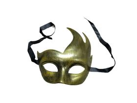 Máscara Veneziana Dourada Carnaval Halloween Cosplay - cn