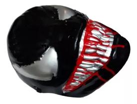 Máscara Venom Homem Aranha Halloween Festa Fantasia Flex