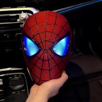 Máscara Vestível Do Homem-Aranha Com Anel De Luz Nos Olhos E Controle, Capacete De Cosplay,