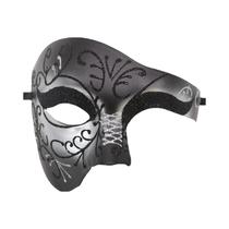 Máscara Vintage Antiga Fantasma De Um Olho Só, Meia Face, Para Carnaval, Ópera, Dança, Festa,