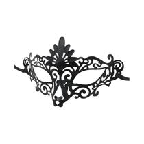 Máscara Vintage De Príncipe Para Fantasia, Preta, Antiga, De Cobre, Meia Face, Para Festa De