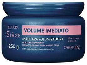 Máscara Volumizadora Eudora Siàge Volume Imediato 250g