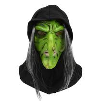 Máscara Witch Halloween Green Face Magic Witch Resina 100g