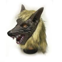 Máscara Wolf Head Latex Full Face Cosplay Prop Show Halloween Máscara Wolf Head Latex Full Face Cosplay Prop Show Halloween