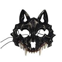 Máscara Wolf Skull Halloween & Cosplay 3D PU Foam para adultos Máscara Wolf Skull Halloween & Cosplay 3D PU Foam para adultos