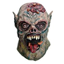 Máscara Zombie Horror Resin Scary Face com Gore & Crawling Ins