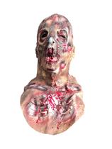 Máscara Zumbi Assustador Terror Látex com peitoral osso