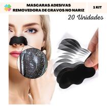 Máscaras Adesivas Removedora de Cravos no Nariz (20 Und)
