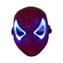 Máscaras De Cosplay LED Do Homem-Aranha, Homem De Ferro, Hulk E Capitão América Para Crianças, Festa