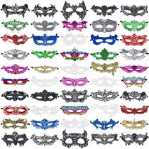 Máscaras de máscaras Chivao Lace para mulheres e carnaval de Halloween