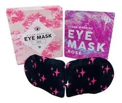 Máscaras de olhos aquecidas QualProd Rose Scented Aromaterapy pacote com 5