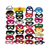 Máscaras de Super-heróis para Crianças - Halloween, Festa de Aniversário (32/28/10 Unidades)