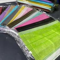 Máscaras Descartáveis Coloridas