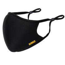 Máscaras Faciais de Tecido DEWALT - Pacote com 2 - Ajustáveis e Pretas