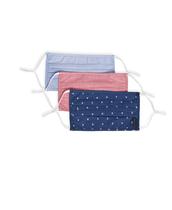 Máscaras faciais de tecido reutilizável Perry Ellis (pacote com 3)