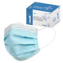 Máscaras faciais descartáveis CSD Color ASTM Nível 1 50 unidades azuis
