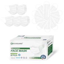Máscaras faciais descartáveis EG ECOGUARD 4 camadas ASTM Nível 3, pacote com 50 Máscaras faciais descartáveis EG ECOGUARD 4 camadas ASTM Nível 3, pacote com 50