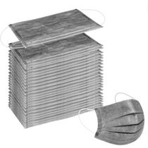 Máscaras faciais descartáveis Wecolor 120, pacote com 3 camadas (cinza) x120 Máscaras faciais descartáveis Wecolor 120, pacote com 3 camadas (cinza) x120