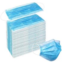 Máscaras faciais descartáveis Wecolor 120, pacote com 3 camadas, respiráveis Máscaras faciais descartáveis Wecolor 120, pacote com 3 camadas, respiráveis