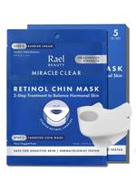 Máscaras Faciais Hidratantes Rael Retinol Chin Mask - Kit com 5 Unidades Máscaras Faciais Hidratantes Rael Retinol Chin Mask - Kit com 5 Unidades