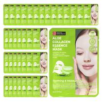 Máscaras Faciais Innerest Original Derma Beauty Collagen, 36 unidades de 23ml - Aloe Vera