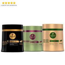 Mascaras Haskell 500g - Bananeira, Murumuru e Cavalo Forte 500g