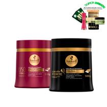 Máscaras Haskell Cavalo Forte 500g E Liso Com Força 500g Máscaras Haskell Cavalo Forte 500g E Liso Com Força 500g