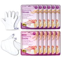Máscaras hidratantes para mãos e pés Epielle com girassol e abacate