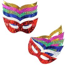 Mascaras Holográfica Carnaval Colorida Sortida - Festas e Casamentos - RCcommerce