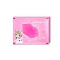 Máscaras labiais rosa 10-pack Colágeno Crystal Gel Lip Care Máscara Hidratante Hidratante