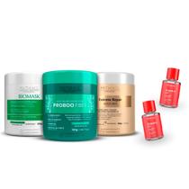 Máscaras Prohall Biomask Extreme Proboo 500g+2 Óleo Argan7ml