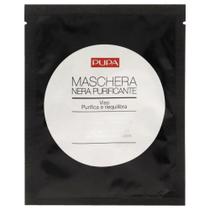 Mascarilla Facial Purificante Pupa Milano Negra 17 mL Sin Fragancia