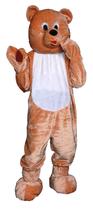 Mascot Costume Dress Up America Teddy Bear Adulto Unissex Mascot Costume Dress Up America Teddy Bear Adulto Unissex