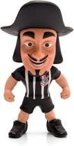 Mascote Corinthians Oficial Boneco camisa Preta e Branca Mascote Corinthians Oficial Boneco camisa Preta e Branca