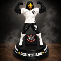 Mascote Mosqueteiro do Corinthians - Boneco Colecionável para Torcedores - Mascote Mosqueteiro do Corinthians - Boneco Colecionável para Torcedores -