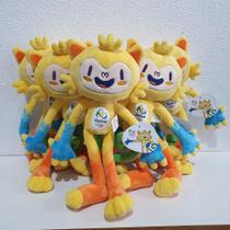 Mascote Vinícius Official de Pelúcia Rio 2016 Kit com 6 Mascote Vinícius Official de Pelúcia Rio 2016 Kit com 6
