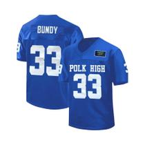 Masculino Camisa De Futebol V-Neck Polk High Bundy 33 Respirável Para Treinamento E Competição