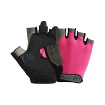 Masculino Feminino Verão Antiderrapante Respirável Sem Dedos Ciclismo Luvas Esportivas Treinamento
