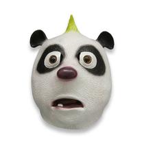 Mask Cute Panda Hehe, personagem de desenho animado, fantasia infantil de látex Mask Cute Panda Hehe, personagem de desenho animado, fantasia infantil de látex