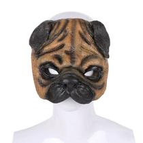 Mask Funny Pug Dog, fantasia de cosplay de Halloween para adultos Mask Funny Pug Dog, fantasia de cosplay de Halloween para adultos