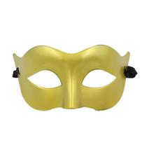 Mask Gold Zorro Half Face Festival Show Party para adultos