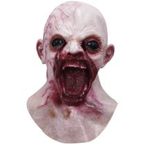 Mask Horror Bleeding Mouth Zombies Capa facial completa de látex