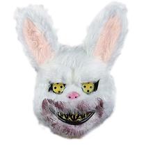 Mask Horror Halloween Cute Bunny Bear Bloody Plush Head Mask Horror Halloween Cute Bunny Bear Bloody Plush Head