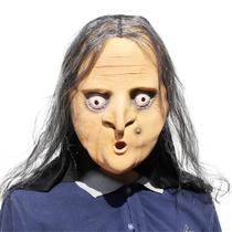 Mask Horror Witch Latex para festa à fantasia de carnaval de Halloween