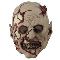 Mask Scar Zombies Latex, capa facial completa, fantasia de Halloween
