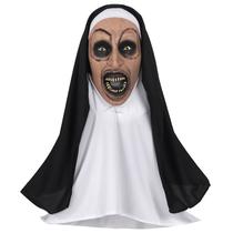 Mask Scary Nun Latex Full Head Halloween Cosplay Party Mask Scary Nun Latex Full Head Halloween Cosplay Party