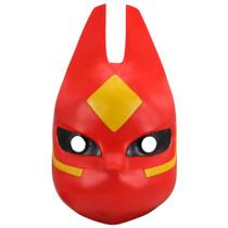 Mask Sky: Látex vermelho/amarelo de resina Children of the Light Fox