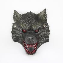 Mask Wolf Werewolf Half Face, traje de cosplay realista de PVC Mask Wolf Werewolf Half Face, traje de cosplay realista de PVC